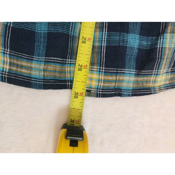 Columbia NWT Shirt Mens Medium Blue Plaid Short Sleeve Gorpcore Fishing Outdoors - Picture 13 of 13